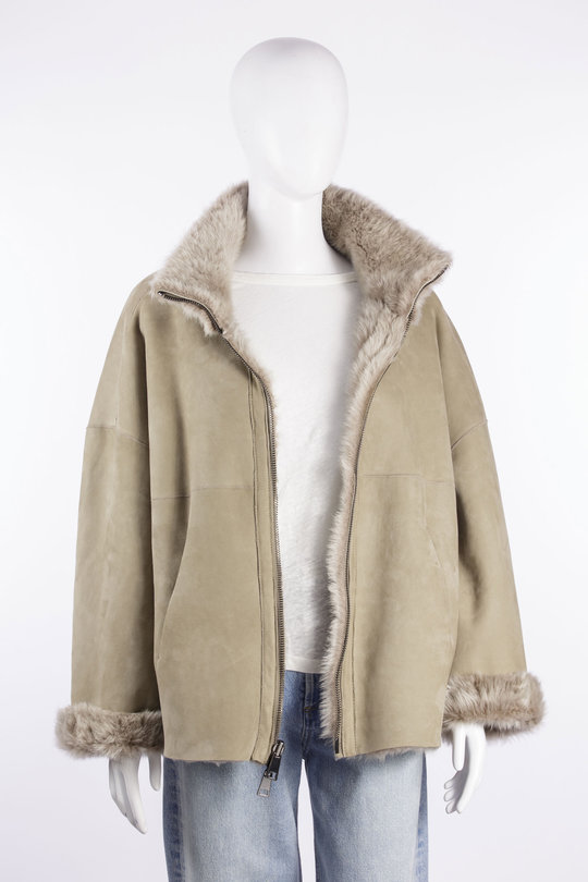 Wendejacke GD27F19099BISMRTD beige, Giorgio Brato
