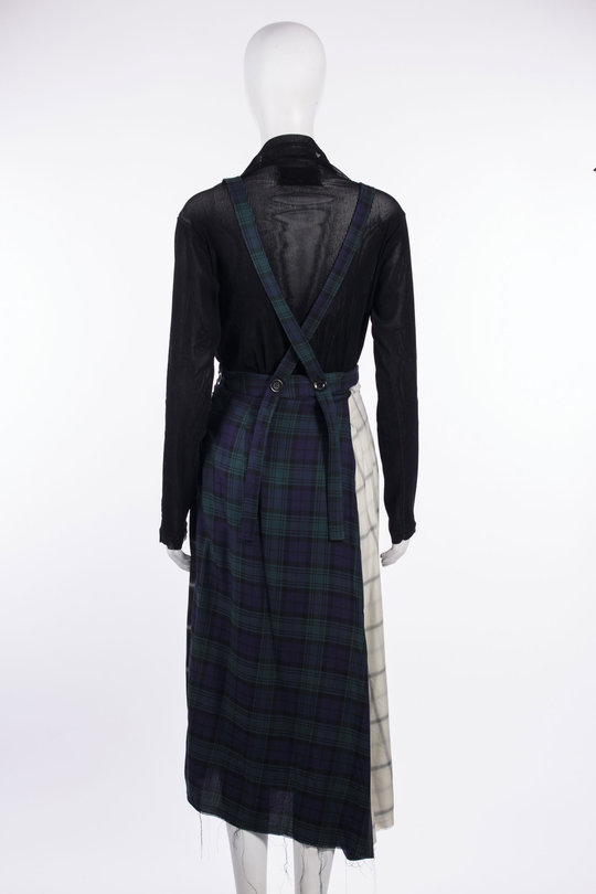 Rock 262_WSK009_TCHKMLT pleated skirt multi, SONG FOR THE MUTE